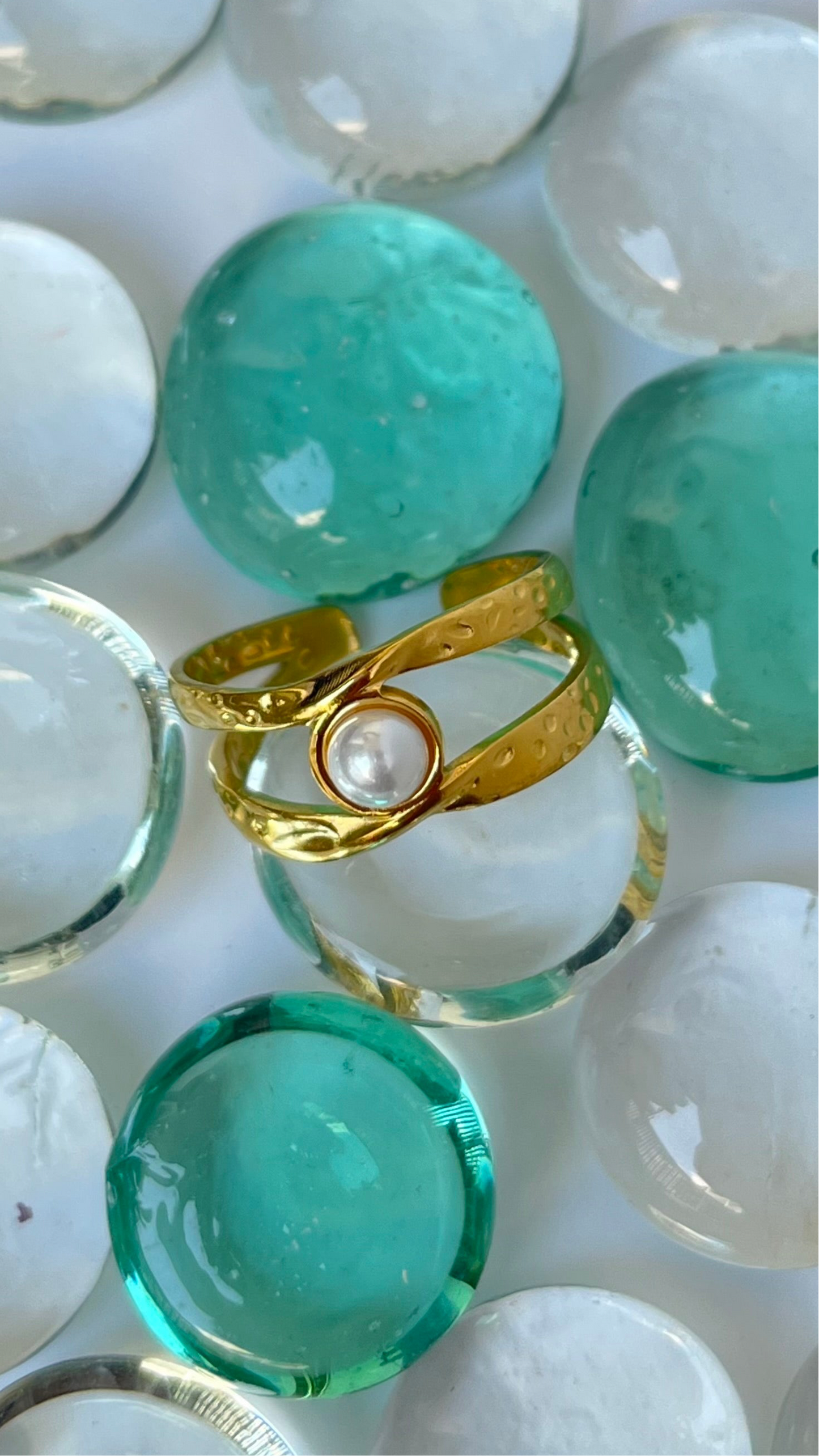 Tide Pearl Ring