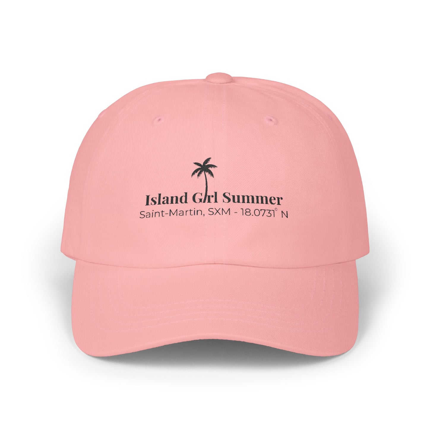 Embroidered Summer Cap - Island Girly Summer