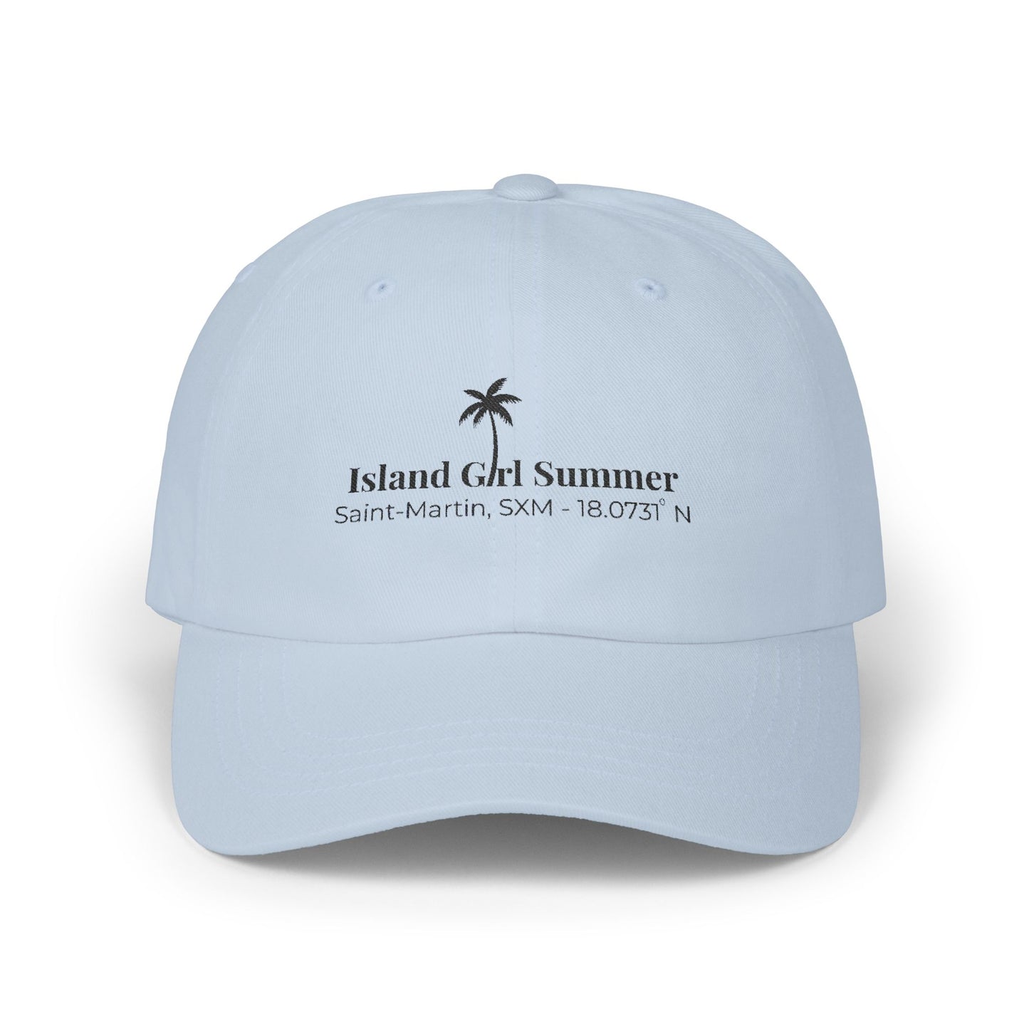Embroidered Summer Cap - Island Girly Summer