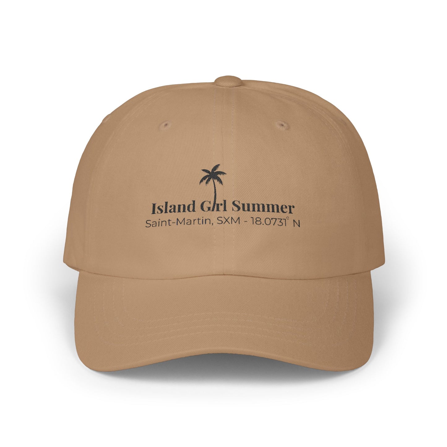 Embroidered Summer Cap - Island Girly Summer
