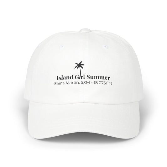 Embroidered Summer Cap - Island Girly Summer