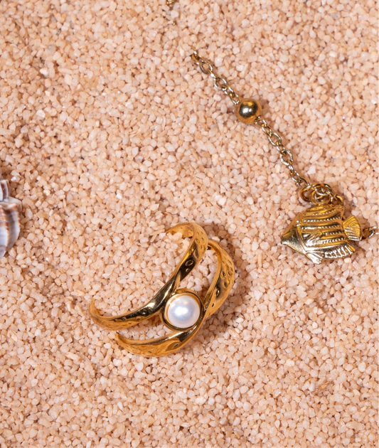 Tide Pearl Ring